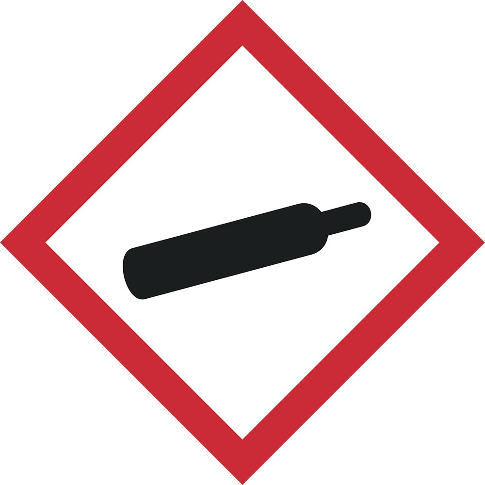 GHS Symbol 04 – Gasflasche